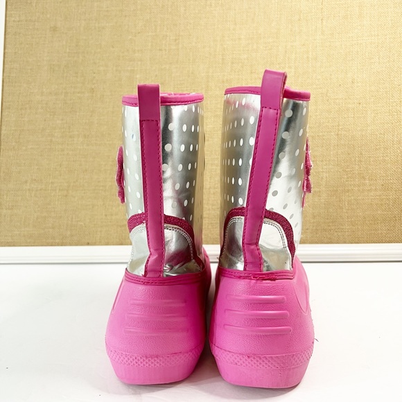 Hello Kitty Girls Snow Boots Size 5 - Picture 5 of 10